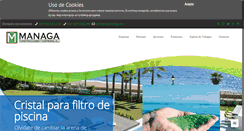 Desktop Screenshot of managa.es